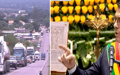 El presidente Rodrigo Paz aseguró que las cisternas llegan con diésel y gasolina para cumplir con el pueblo