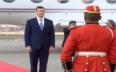 Santiago Peña en La Paz para la asunción de Rodrigo Paz y Edmand Lara, presidente y vicepresidente de Bolivia