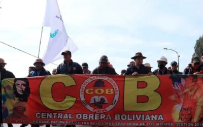 La COB inicia el paro indefinido por la abrogatoria del DS 5503 con una marcha desde El Alto a La Paz