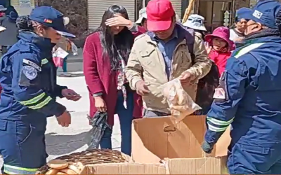 Encomiable labor, jóvenes internos de Qalahuma, elaboran pan a Bs 0,50 la unidad en Viacha