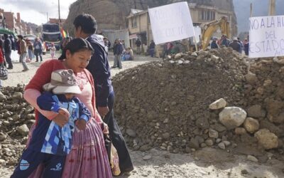 Bloqueos por GLP y en contra del DS 5503 ahogan a La Paz y en Bolivia comienza a sentirse desabastecimiento