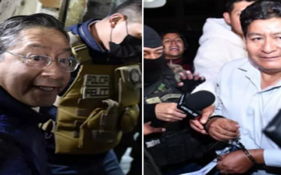 Luis Arce y Édgar Montaño comparten un lugar de privilegio en San Pedro, La Posta