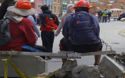 Bloqueadores se tornan violentos, agreden y no dejan pasar ambulancias, a veces ebrios