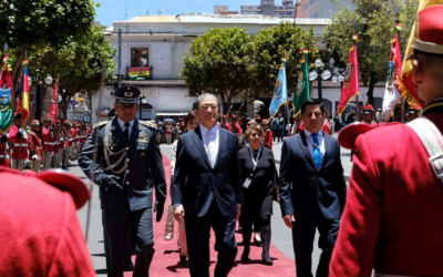 Bolivia inicia nueva fase de relacionamiento para ‘romper el enclaustramiento’; Perú y Japón se acreditaron
