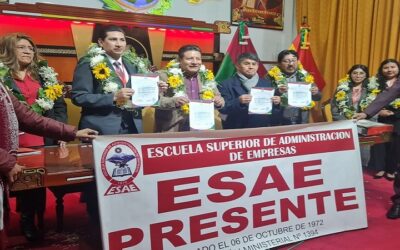 Santos Quispe fortaleció el sistema educativo tecnificado y equipando 44 institutos técnicos y tecnológicos