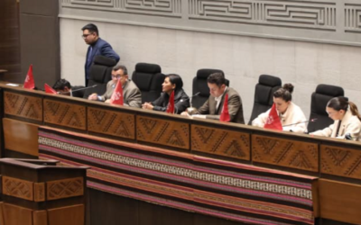 Medinaceli no acudió a la interpelación, Lara aprovecha para disculparse por sus agravios