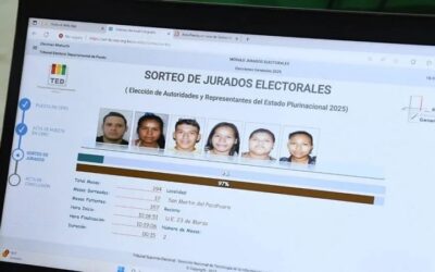 200.634 ciudadanos fueron sorteados y elegidos jurados electorales encargados de las mesas de sufragio