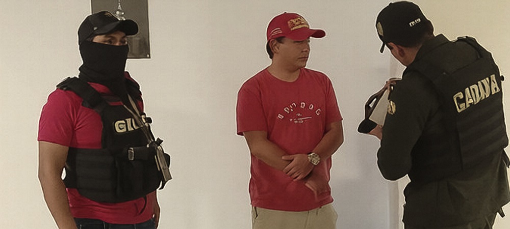 Luis Marcelo Arce Mosqueira, hijo del expresidente Luis Arce, aprehendido en Santa Cruz