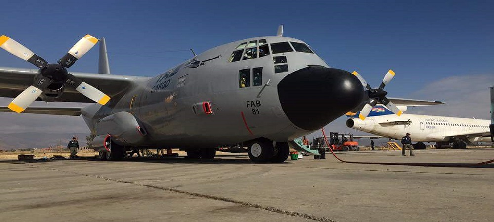 El piloto del Hércules siniestrado devela que venía de Santa Cruz y que cambió la ruta de aterrizaje por el granizo