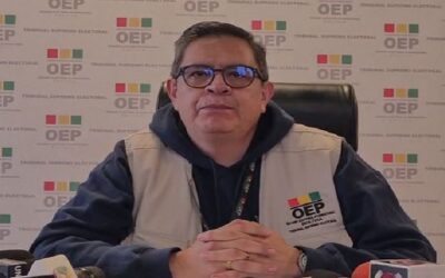 Subnacionales: El OEP habilita a Roca a las subnacionales en la Alcaldía de El Alto, Vizcarra y Vargas, no