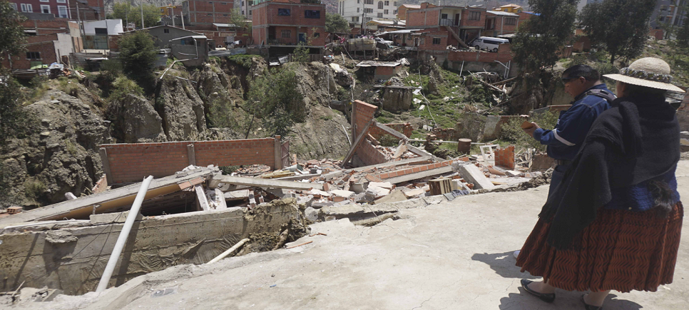 El granizo en la Sur de La Paz alcanzó más de dos metros, Lomas de Chuamaya y Alto Irpavi, las más afectadas