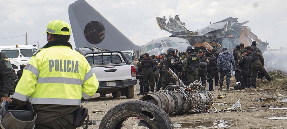 Duelo nacional de tres días en Bolivia por la tragedia aérea en El Alto. Aquí la lista oficial de fallecidos