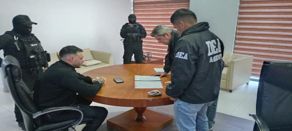 Estados Unidos celebra captura del tercer narco más buscado por la DEA, tras su captura fue enviado hasta ese país