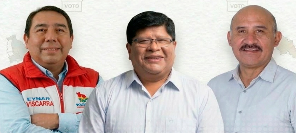 Einar Viscarra, Eliser Roca y David Vargas, fuera de la carrera electoral en El Alto