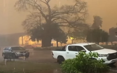 Fuerte lluvia en Santa Cruz genera emergencias en barrios e incide en la miga contra la chikunguña