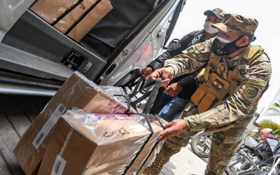 Este miércoles inicia envío de maletas electorales, el TED La Paz lo hará con más de 9.000 bajo custodia militar y policial