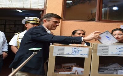 Rodrigo Paz votó en Tarija, comprometió que desde el lunes trabajará con las autoridades electas en el 50-50