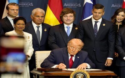 Cumbre Escudo de las Américas: Rodrigo Paz destaca liderazgo de Donald Trump