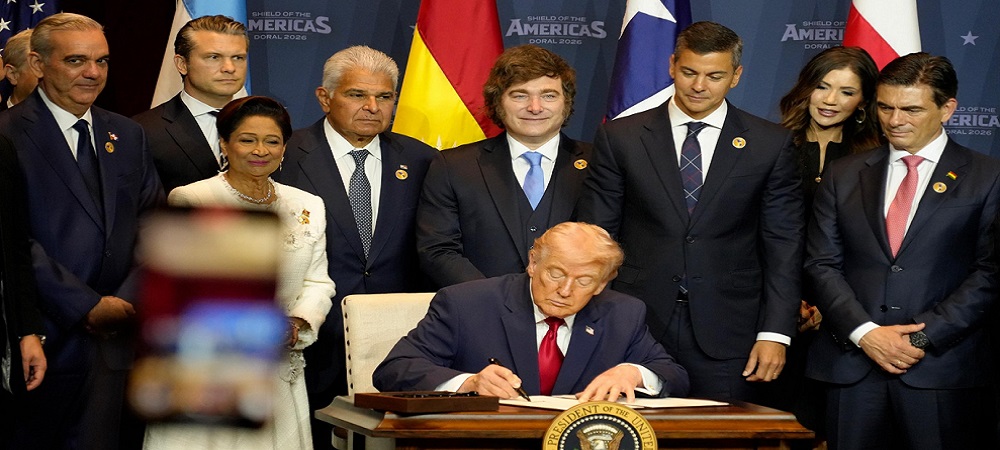 Cumbre Escudo de las Américas: Rodrigo Paz destaca liderazgo de Donald Trump