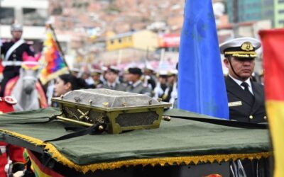 Traslado de restos de Eduardo Abaroa marcan los actos protocolares por el Día del Mar