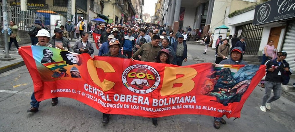 El Gobierno responde a la COB la imposibilidad de atender el pliego y la demanda de aumento salarial