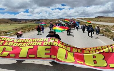 El Magisterio afina su marcha desde Calamarca hasta La Paz en reclamo de aumento salarial y más presupuesto