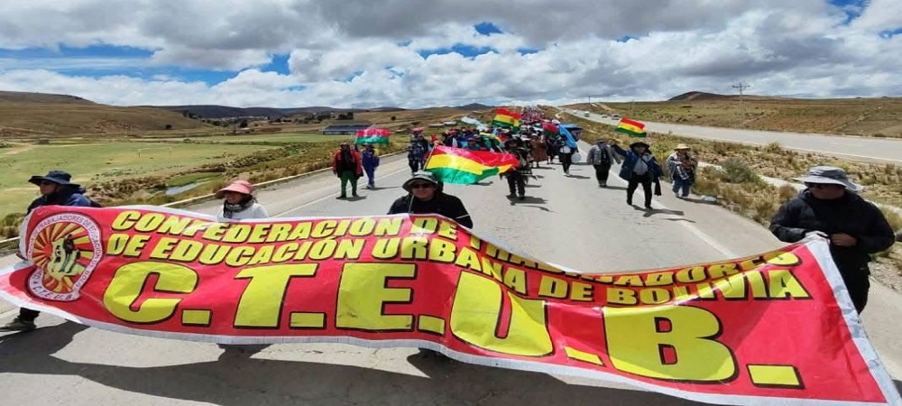 El Magisterio afina su marcha desde Calamarca hasta La Paz en reclamo de aumento salarial y más presupuesto