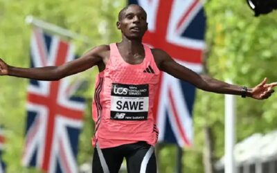 Keniano Sabastian Sawe bate récord mundial al ganar Maratón de Londres en menos de 2 horas
