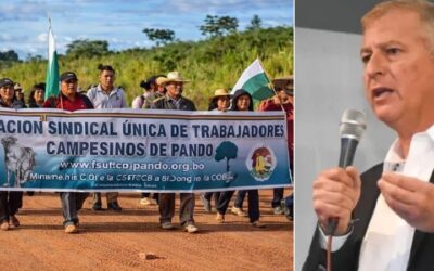 Branko Marinkovic, uno de los latifundistas más grandes de Bolivia, condena y rechaza la marcha indígena que se acerca a La Paz
