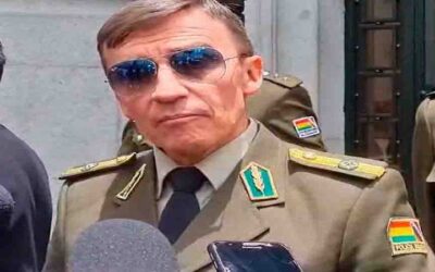 La Policía se acuartela, se atrinchera ante la llegada de la marcha indígena a La Paz