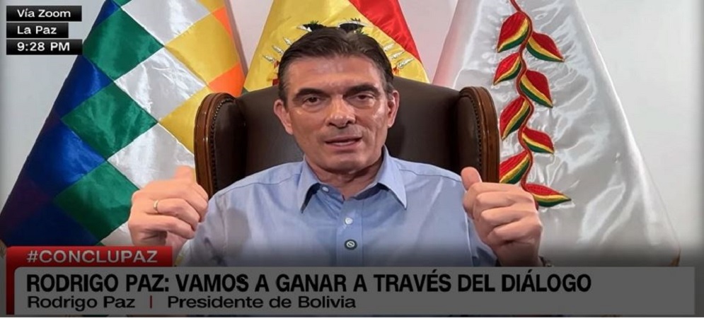 Rodrigo Paz en CNN: ‘La única forma de resolver este conflicto no es a bala’