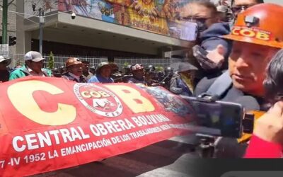 Desapercibido paro de la COB, Gobierno descalifica a la dirigencia por vivir del Estado, con sueldos por encima de Bs 35.000
