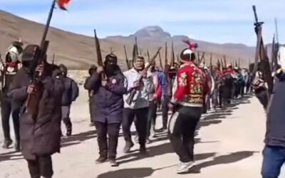 Las FFAA en apronte ante ‘grupos irregulares’ que con armas de guerra exigen la renuncia de Rodrigo Paz
