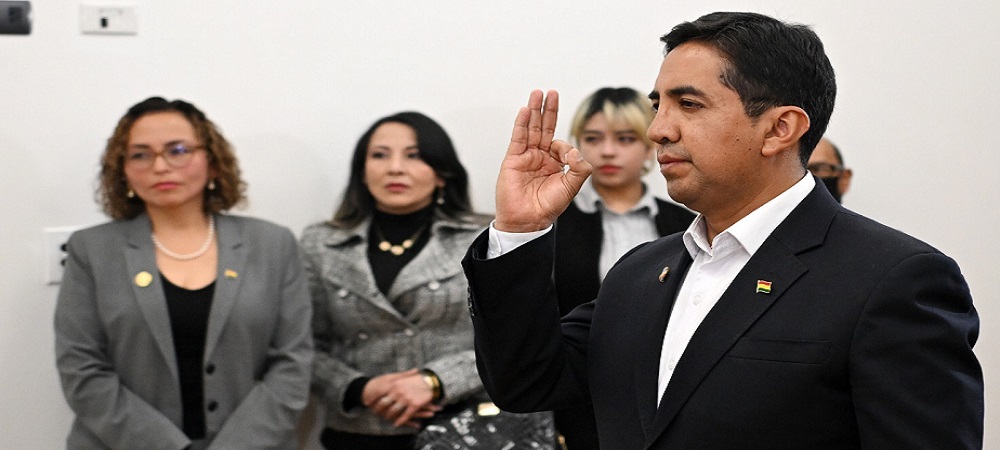 Williams Bascopé asumió como Ministro de Trabajo luego de la dimisión de Édgar Morales