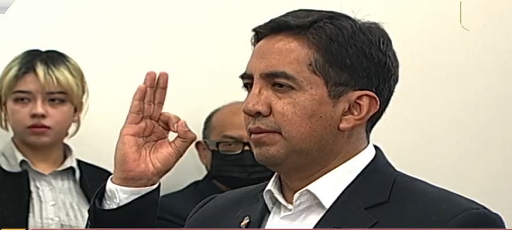 Williams Bascopé asumió como Ministro de Trabajo luego de la dimisión de Édgar Morales