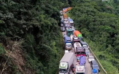 Bloqueo en la vía a Caranavi se levanta tras acuerdo con el Gobierno