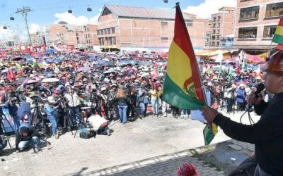 Paro movilizado desde este sábado tras el cabildo de la COB en El Alto