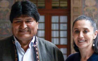 Claudia Sheinbaum de México considera que Evo Morales fue el mejor Presidente de Bolivia