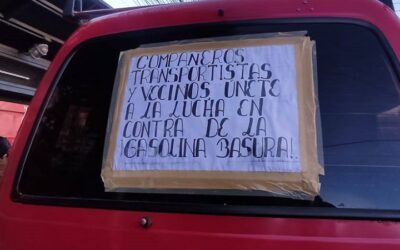 Otro incumplimiento del Gobierno: Prometió resarcir daños por la mala gasolina y no lo hizo, paro de transporte en La Paz estrangula más