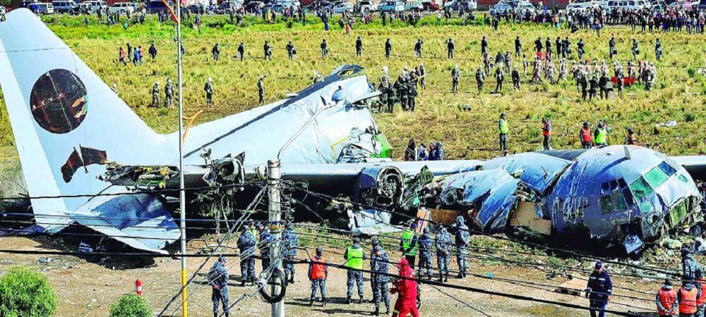 Un juzgado de El Alto envía a la cárcel al piloto del Hércules C-130 y a domiciliaria al copiloto por el siniestro aéreo