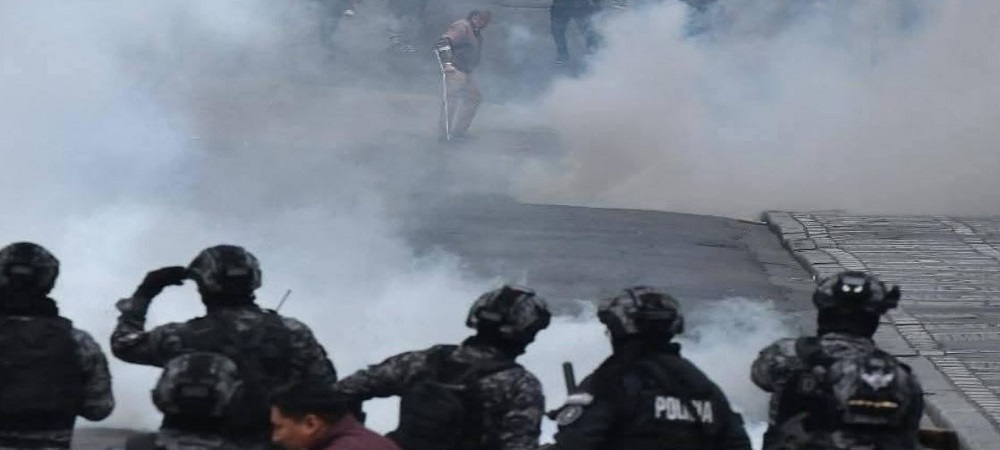 La Paz rehén de marchas de campesinos y choferes en medio de falta de alimentos y combustibles