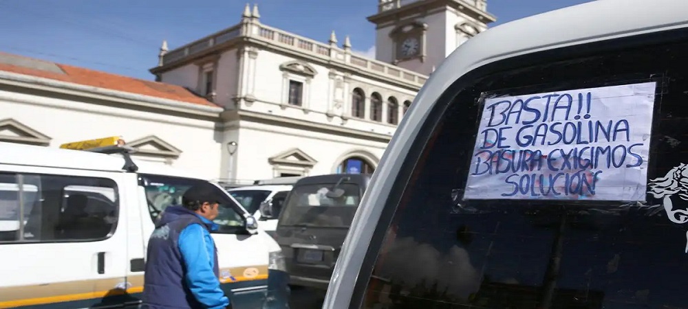 La Confederación de Choferes de Bolivia ratifica el paro de 24 horas desde las 00.00 de este martes