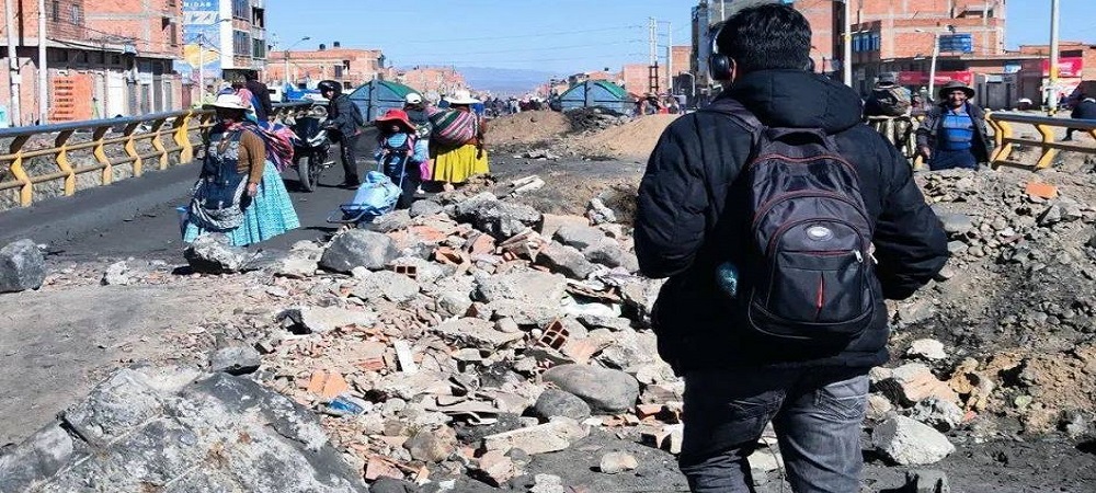 Día 39: Bolivia con 93 puntos de bloqueos en la escalada de la conflictividad