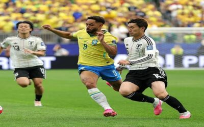Agónico, pero grande triunfo de Brasil sobre Japón 2-1