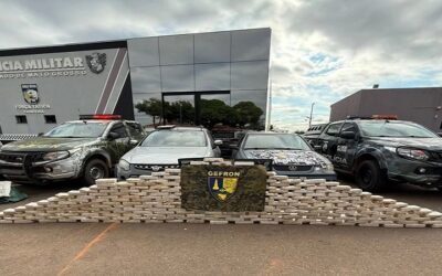 Brasil comisa 248 kilos de pasta base de cocaína y cuatro aprehendidos en la frontera con Bolivia