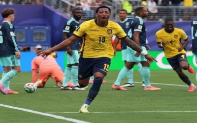 Ecuador hizo historia contra Alemania dio vuelta 2 a 1 y clasificó