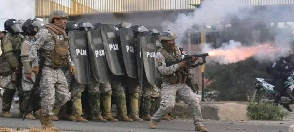 ‘Evistas’ decididos a ejercer control de Cochabamba, en el cruce k’hora resistieron a la Policía y al Ejército