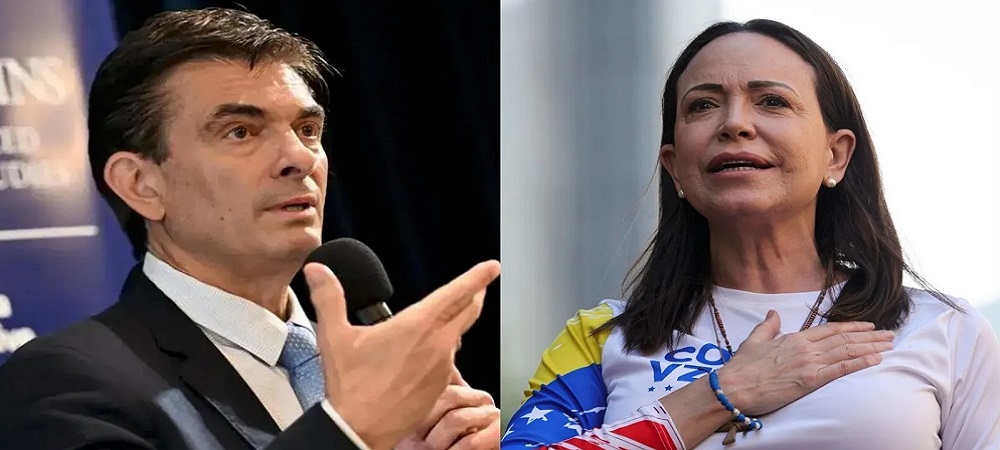 Corina Machado sale en apoyo de Rodrigo Paz y pide a la comunidad internacional defensa de la democracia en Bolivia