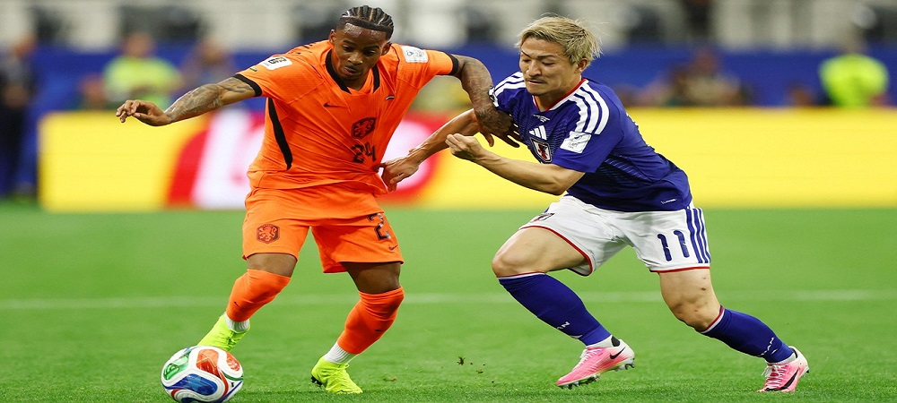 La ‘Naranja Mecánica’ de Países Bajos deja escapar la victoria ante Japón que empató 2-2