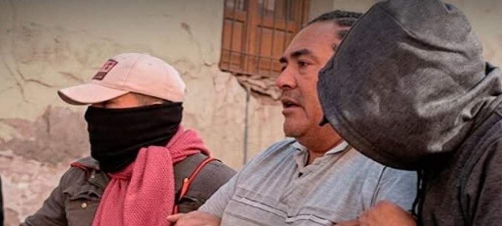 En violenta marcha cae detenido Vicente Salazar, ejecutivo de la ‘Tupac Katari’
